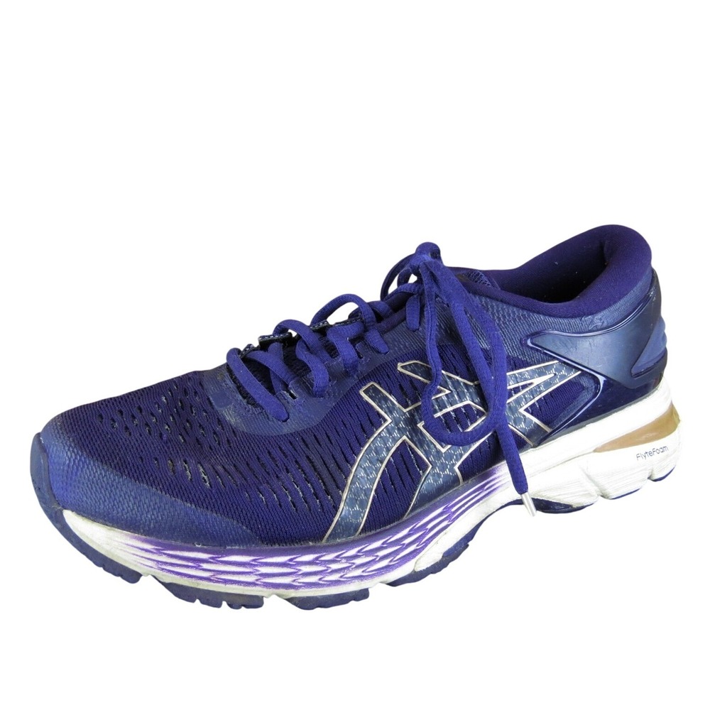 Asics Purple and White Women's Athletic Sneakers